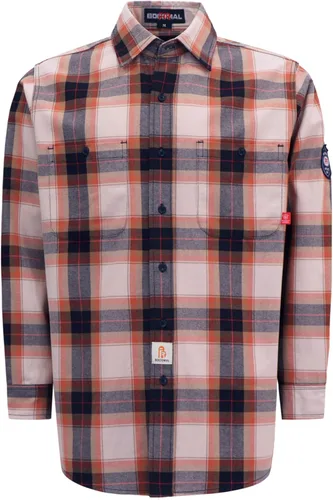 Vista 13 de BOCOMAL Camisas FR Resistente a la llama 100% C NFPA2112 7.5oz Camisa de soldadura resistente al fuego para hombres
