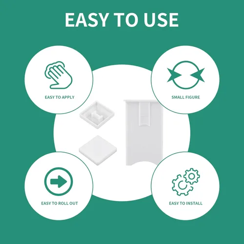 Vista 5 de Paquete de 2 soportes de plástico para mantequilla de mazorca de maíz con cubierta incorporada, dispensador de mantequilla de mazorca de maíz