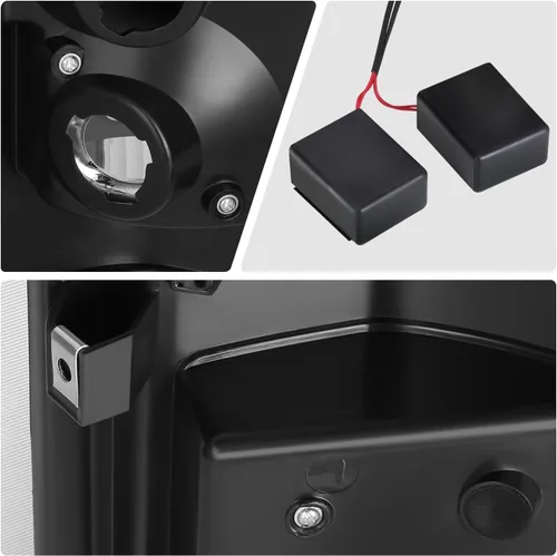 Vista 7 de DNA MOTORING TL-CSIL07-LED-3D-BK-CL Conjunto de Luz Trasera LED 3D Lado del Conductor y Pasajero