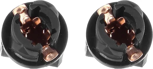Vista 5 de cciyu 10 bombillas LED SMD T5 37 74 cuña SMD para panel de luz de grupo de instrumentos, lámpara de calibre rojo, 10 enchufes giratorios 17 37 70