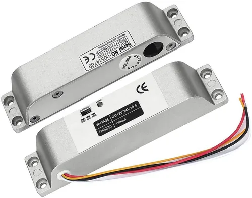 Vista 4 de Cerradura de perno de caída eléctrica DC 12V a prueba de fallas NC Modo Cerradura de puerta electrónica para control de acceso Seguridad - Montaje