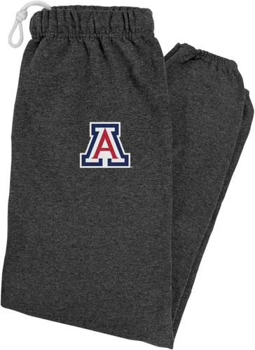 Vista 233 de LOGOVISION Pantalones deportivos para hombre con logotipo primario colegiado colección jaspeado carbón