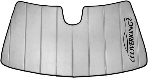 Coverking Parasol interior para parabrisas diseñado a medida para Dodge TRK Ram250,350,2500,3500 modelos completos: Trilaminado patentado, plegable