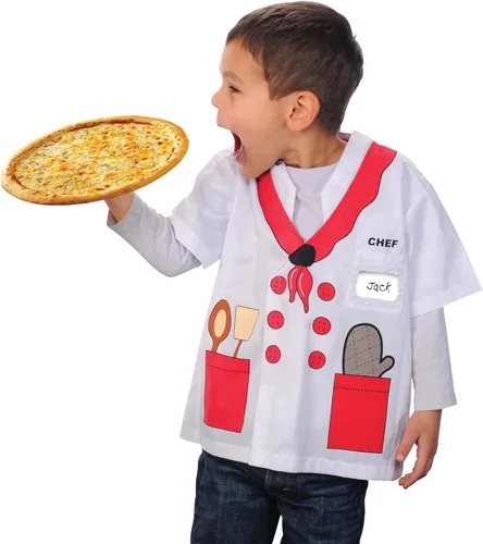 Vista 3 de Aeromax Mi primer traje de bombero, camisa fácil de colocar, de 3 a 6 años, Astronauta/Naranja, Anaranjado