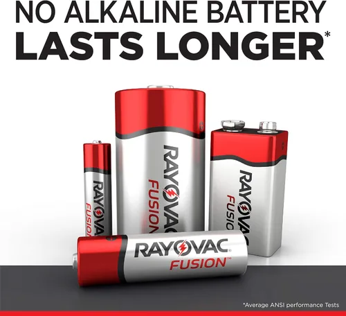 Vista 5 de Rayovac Fusión pilas AA y AAA, 30 pilas dobles A y 30 pilas triple A, 60