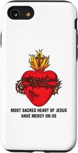 Vista 17 de Funda con diseño de corazón de Jesús para iPhone 12 mini