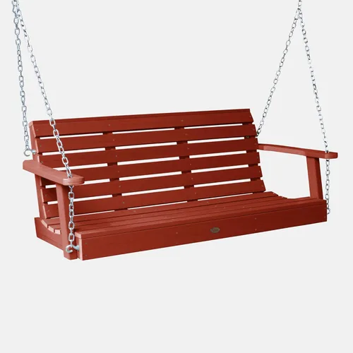 Vista 16 de highwood Weatherly - Columpio para porche, 4 pies, color negro