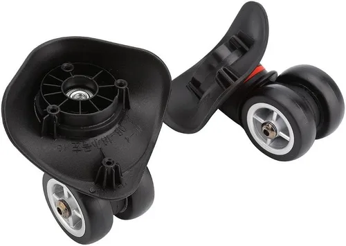 Vista 8 de 2 ruedas de repuesto de equipaje ruedas de maleta de repuesto giratorias ruedas de repuesto para maleta