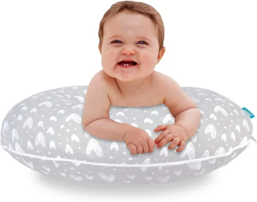 Vista 5 de Paquete de 2 fundas de almohada de lactancia para almohada Boppy 100% algodón y sábanas de moisés compatibles con Baby Delight Beside Me Dreamer