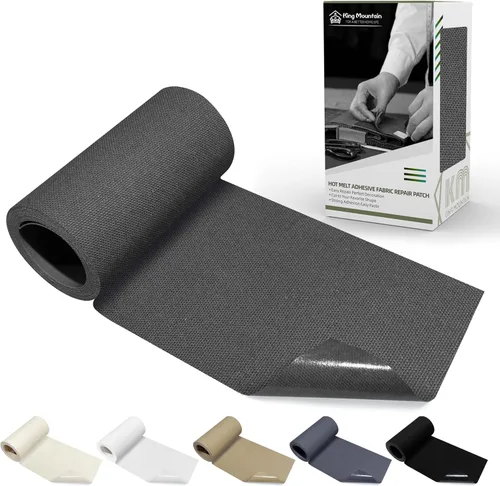 Vista 54 de KING MOUNTAIN Paquete de 20 parches de reparación termoadhesivos para pantalones vaqueros, kit de parches de mezclilla para jeans, 3 x 4-1/4 Cinco