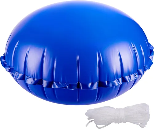 Sfcddtlg Almohadas de aire de piscina de 4 x 4 pies para piscinas sobre el suelo, almohada redonda de invierno para piscina, almohada de aire de