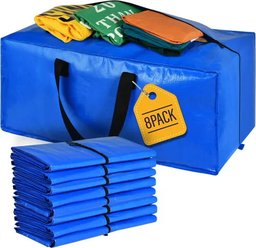 Vista 15 de Bolsas de mudanza, bolsas de almacenamiento, bolsas de almacenamiento extra grandes para suministros de mudanza, artículos esenciales