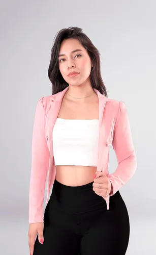 Vista 4 de Vinipiel - Chaqueta casual formal de moda para mujer