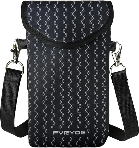 Vista 12 de Funda de neopreno para teléfono para hombres y mujeres, con correa cruzada/cordón para el cuello para iPhone 17/16 Pro Max