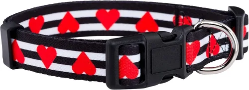 Vista 33 de Native Pup Collar de Perro con Bandera Americana - Rojo, Blanco y Azul - Collares Patrióticos para el 4 de Julio, EE.UU. - Ajustable para Perros