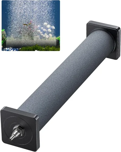Vista 10 de Pawfly Piedra de aire de acuario para bomba de aire para tanque de peces de 3 pulgadas, herramienta cilíndrica de liberación de burbujas, difusor