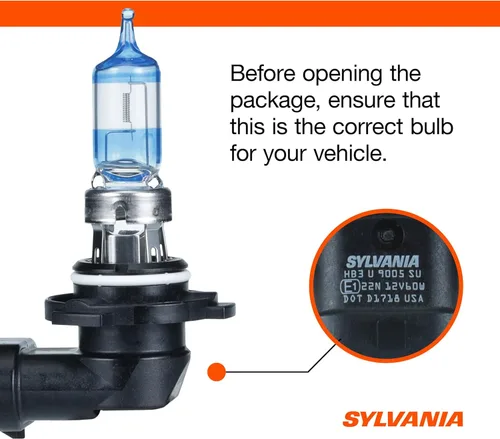 Vista 7 de SYLVANIA 9005 SilverStar Ultra - Bombilla halógena para faros delanteros de alto rendimiento (contiene 2 bombillas)