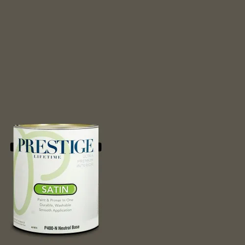 Vista 230 de Prestige Paints - Pintura exterior e imprimación en uno, 1 galón, plano, compatibilidad comparable con el color menta «Whipped Mint» de Behr