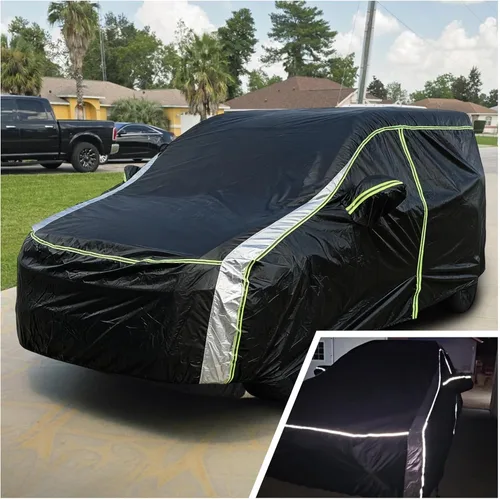 Vista 29 de Funda de coche 420D para BMW X3/X3 M 2003-2024 2025 2026 para todo tipo de clima, accesorios para exteriores, protección UV, impermeable