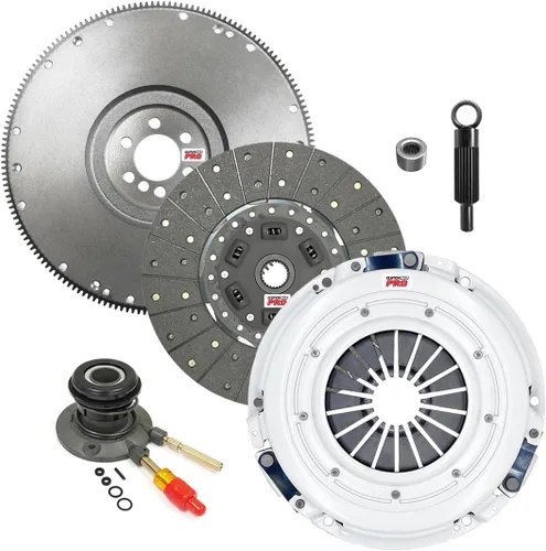 Vista 6 de ClutchMax PRO - Kit de embrague OEM resistente con cilindro esclavo compatible con Chevrolet Camaro Z28 SS Pontiac Firebird Firehawk Formula Trans