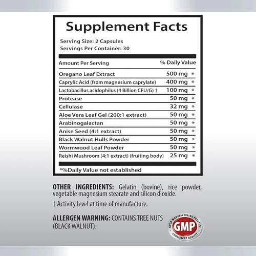 Vista 5 de Candida Cleanse - Candida Away Extra Strength - Candida Probiotic - Candida Support - Candida Support - Cándida Overgrowth, Candida Cleanse Extra