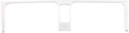 Vista 2 de YIWANG ABS plata coche central control aire acondicionado ventilación marco pegatina para Land Rover Range Rover Vogue L405 2018-2021 Accesorios