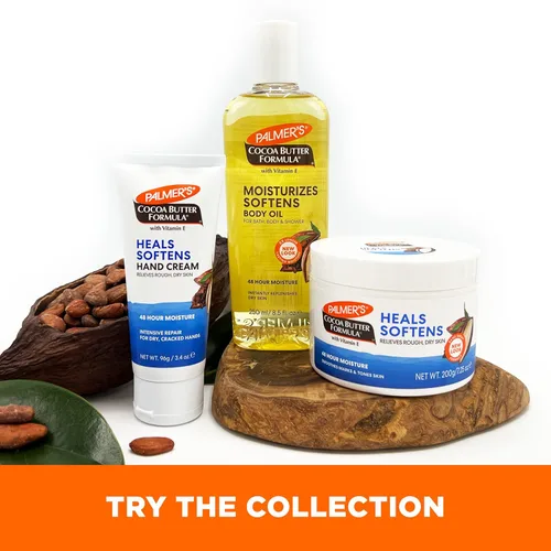 Vista 7 de Palmer's - Crema de manos con fórmula de manteca de cacao para piel seca y agrietada. Loción de manos de tamaño para viajes, 3.4 onzas