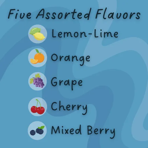 Vista 5 de Sqwincher Sqweeze - Paletas heladas para reponer electrolitos, sabores surtidos, 10 por paquete