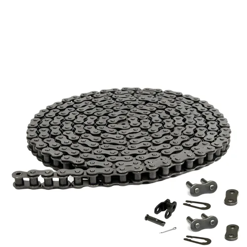 Vista 9 de 40 cadena de rodillos, 3 pies con 1 eslabón conector, para Go-karts, scooters, minibicicletas.