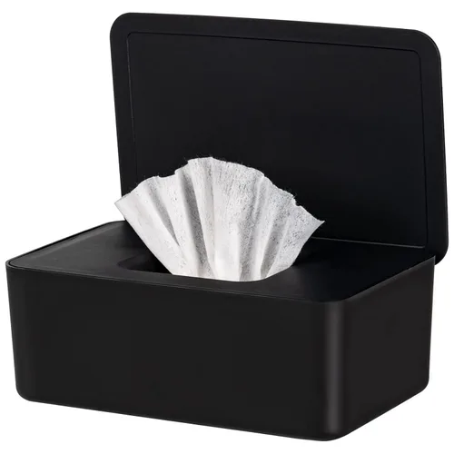 Dispensador de toallitas para bebés, soporte para toallitas para bebés y adultos, mantiene el tejido húmedo fresco, funda de toallitas