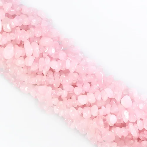 Vista 11 de 260 piezas de cuentas de cristal de Yaxaita natural en forma de astilla de 5 mm a 8 mm, cuentas de gemas irregulares con agujeros para hacer