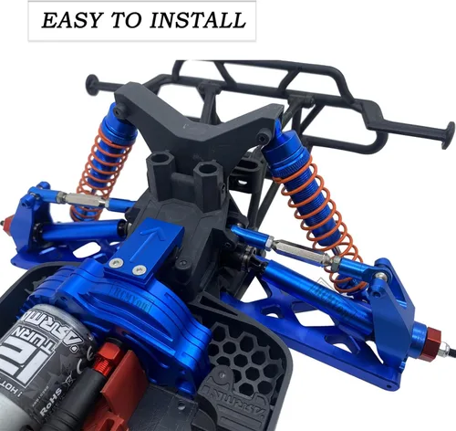 Vista 3 de Pieza de mejoras para 1/10 Vorteks/Granite/Senton 4x4 3S Blx Mega 550, amortiguadores RC, eje de transmisión, brazo de suspensión delantero