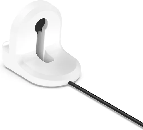 Vista 4 de Soporte de carga de silicona para reloj inteligente AMAZFIT GTR 3 Pro Negro