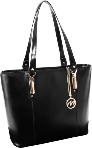 Vista 9 de McKLEIN Leather Ladies' Tote with Tablet Pocket- SAVARNA