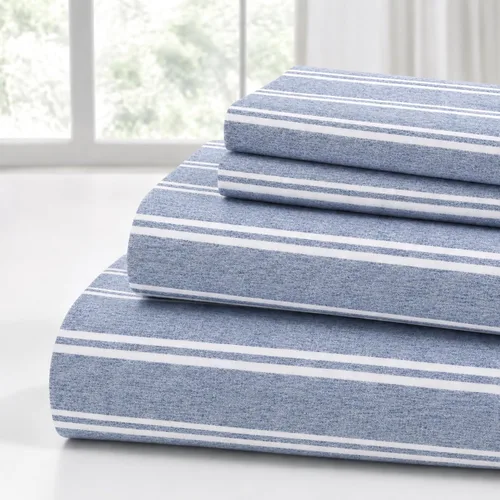 Vista 42 de Modern Threads - Sábanas lisas de microfibra suave, sábanas de microfibra de lujo, incluye sábana encimera, sábana bajera con bolsillos profundos