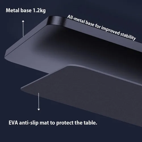 Vista 3 de Soporte de montaje para teléfono y cámara para YouTube Live Video Cocina, maquillaje y manualidades, compatible con iPhone Logitech Webcam