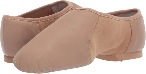 Vista 8 de Bloch Neo-Flex - Zapato de jazz para niña, color marrón, 12 N (estrecho) EE. UU. para niños pequeños, Beige Bronceado