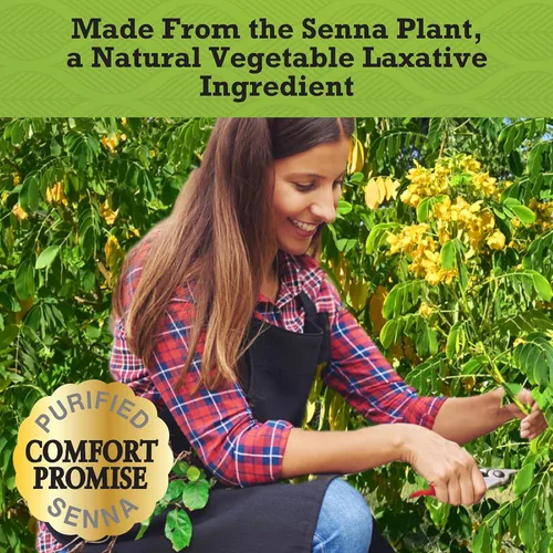 Vista 6 de Senokot Regular Strength, 50 Tabletas, Laxante de Senna para Alivio del Estreñimiento en Adultos