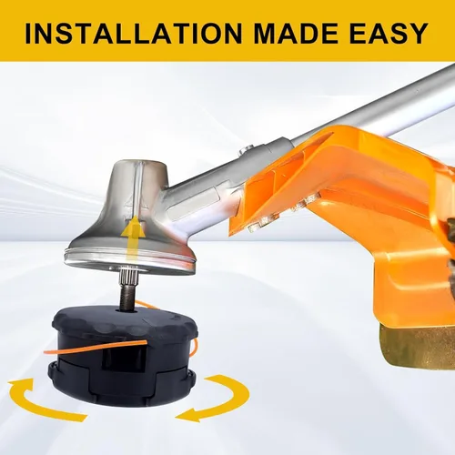 Vista 5 de Panari SRM 225 Cabezal de recortadora Speed Feed 400 para Echo Cabezal Cortacésped Echo SRM-225 SRM225 SRM211 PAS210 PAS211 PAS231 PAS260 PAS265 SRM