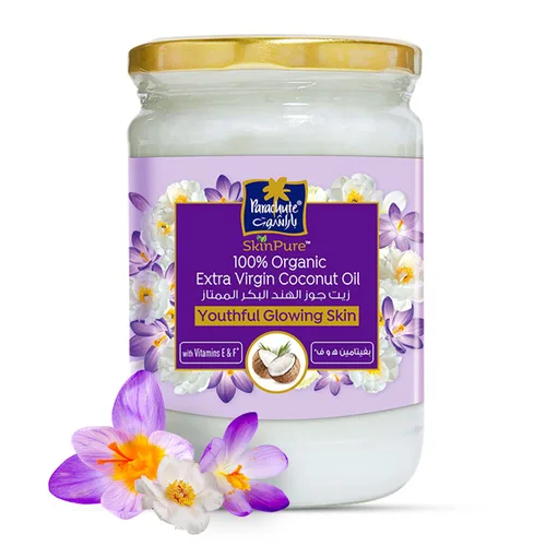 Vista 12 de Aceite de coco virgen de Parachute Advansed (Piel) y aceite esencial de romero de Herbsindia