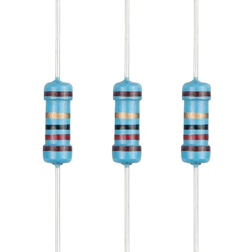 Vista 71 de 100 resistencias 1/2 W (0.5 Watt) ±1% tolerancia de película metálica, múltiples valores de resistencia opcional