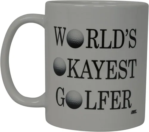 Rogue River Tactical Divertida taza de café de golf del mundo con la novedad de la taza de golfista más buena del mundo, idea de regalo para papá de