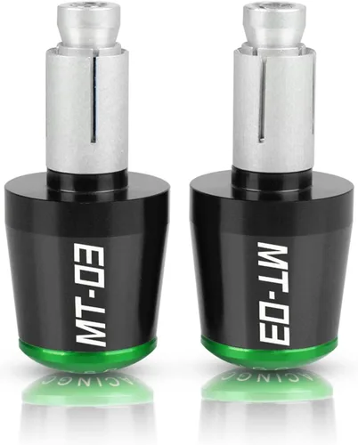 Vista 9 de for MT-03 MT03 MT 03 2014 2015 2016 2017 2018 2019 2020 Motorcycle 22MM Handlebar Grips Handle Bar Ends Caps Plug Slider (Color : Black- Gold)