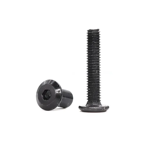 Vista 12 de cSeao Juego de 15 tornillos hexagonales negros M6 de 0.591 in para muebles y sillas de cuna