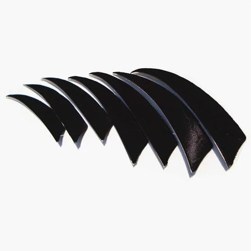 Vista 2 de Letszhu Paletas de pavo real de 4 pulgadas con flechas de tiro con arco para caza y tiro al blanco (paquete de 25)