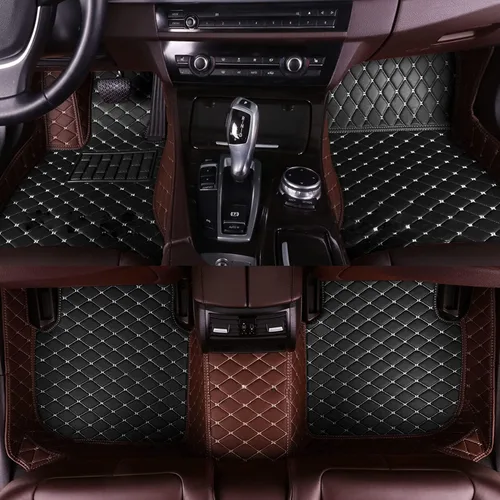 Vista 4 de Alfombra de piso de coche para A B C CLA CLS CLK GLE GLS GLA GLB GLC GLK GL ML G S SL CL SLC R SLK EQA EQB EQC EQS EQE Alfombras impermeables