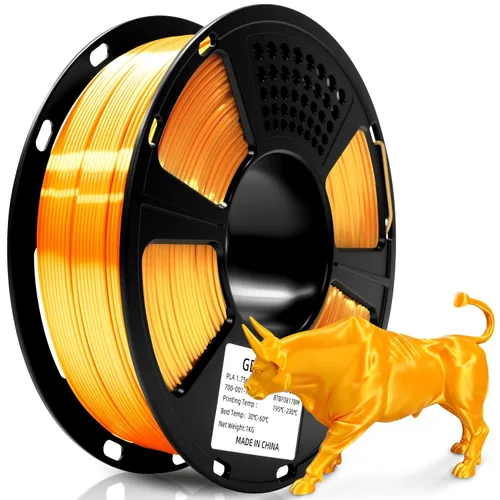 Vista 31 de GEEETECH Paquete de 6 kg de filamento para impresora 3D - Filamento PLA negro de 1.75 mm ± 0.02 mm (6 carretes, 1 kg cada uno) - Alta precisión