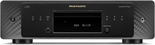 Marantz CD 60 Reproductor de CD de un solo disco con puerto USB frontal (negro)