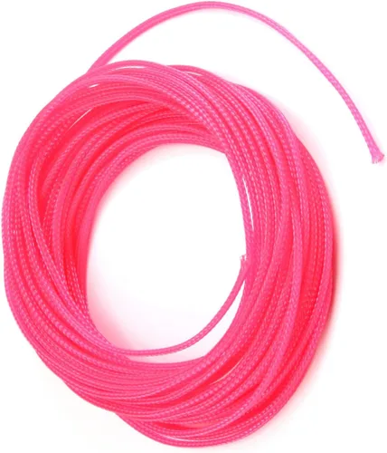 Vista 53 de Wenheww - Funda de cable trenzada expandible de PET, de 1.64 pies a 3/8 pulgadas, manga negra para organización de cables, protector de cable