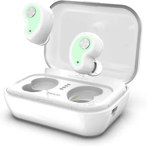 SoundMAGIC TWS30 - Auriculares inalámbricos verdaderos, micrófono, sonido